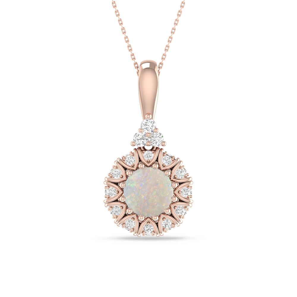 Rose Gold - Opal