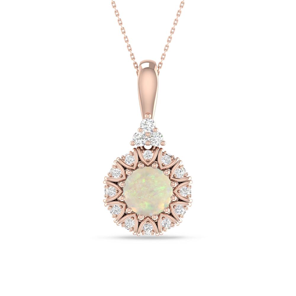 Rose Gold - Opal