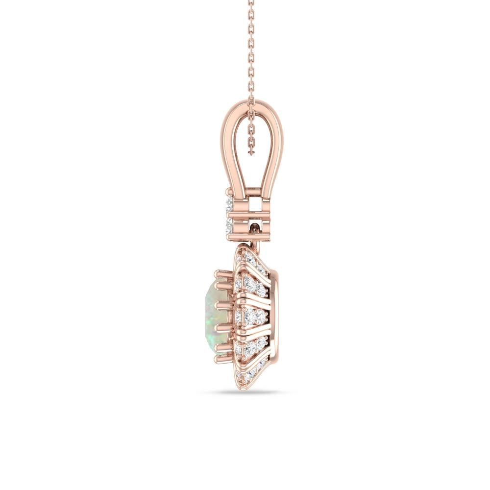 Rose Gold - Opal