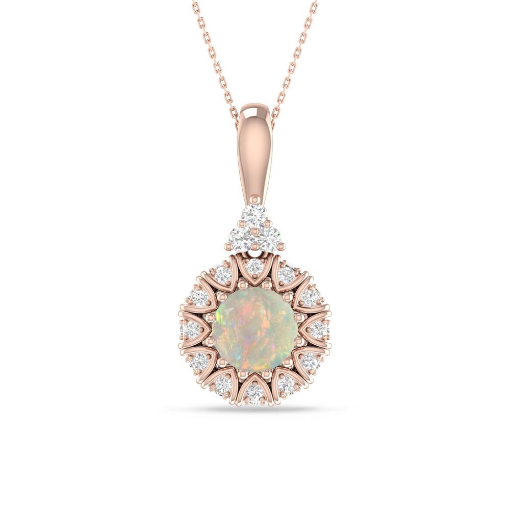 Rose Gold - Opal