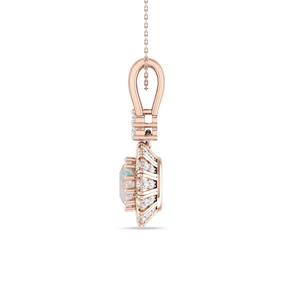 Rose Gold - Opal