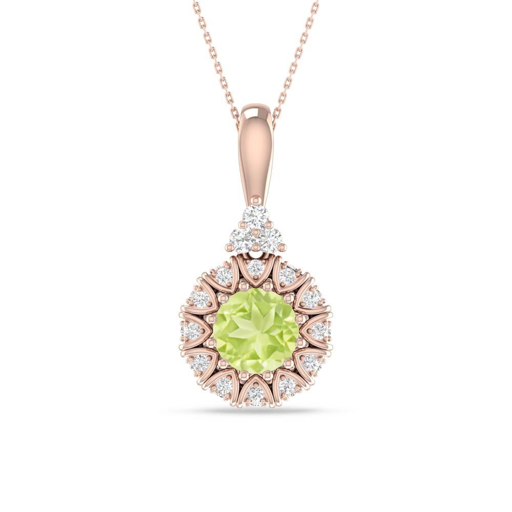Rose Gold - Peridot
