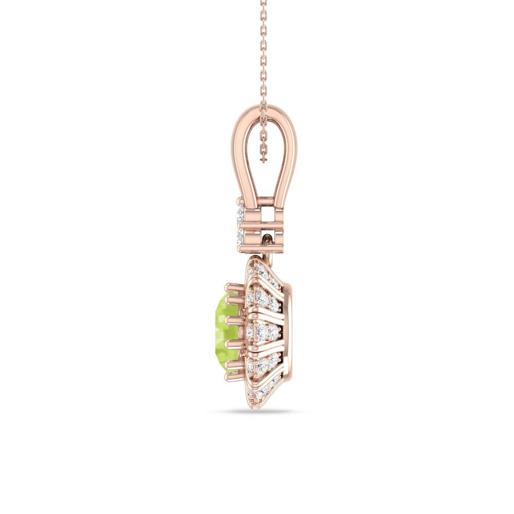 Rose Gold - Peridot