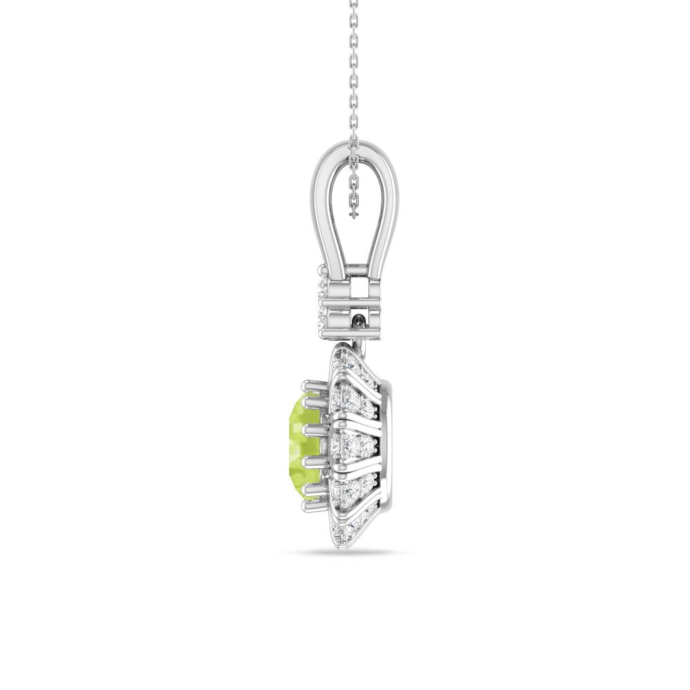 White Gold - Peridot
