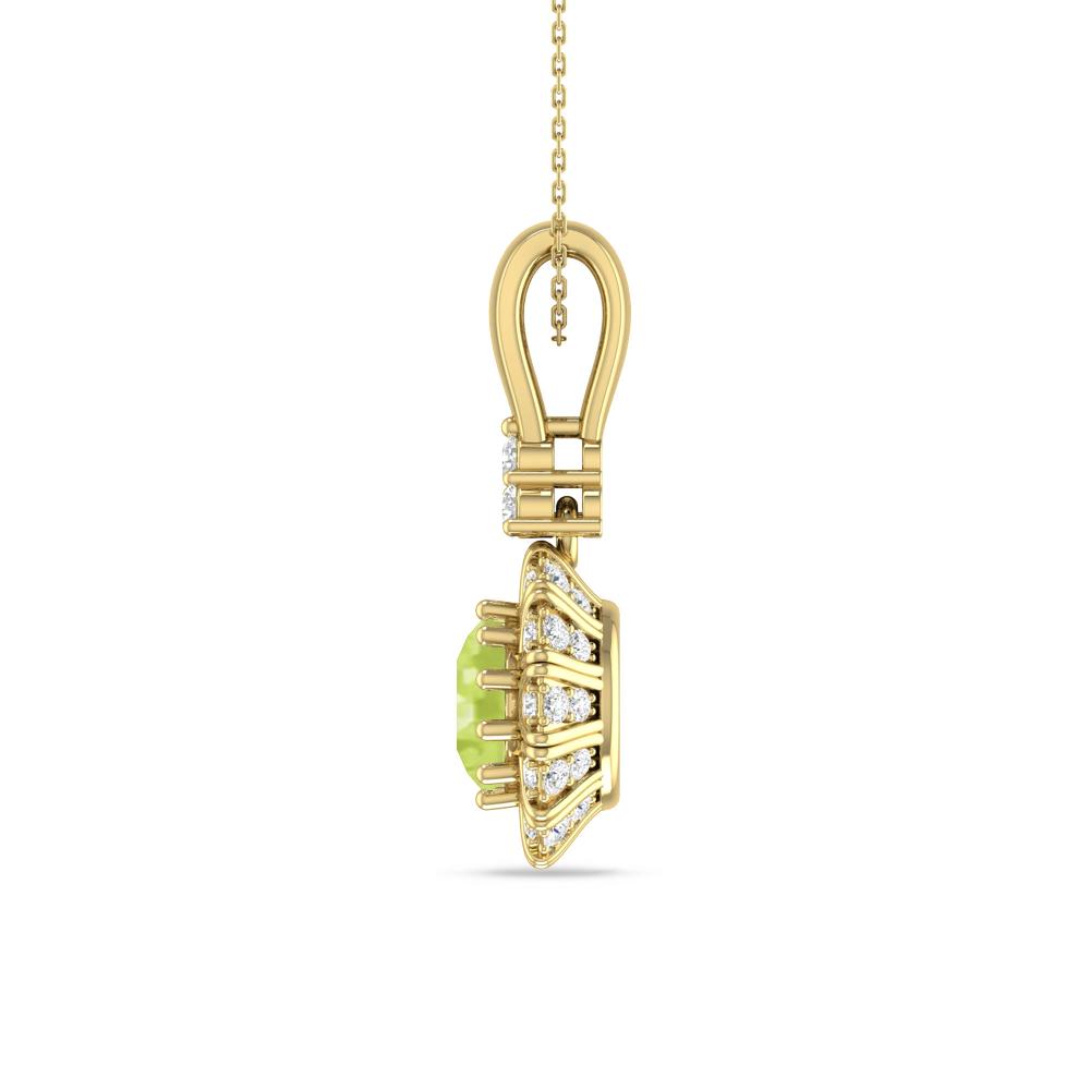 Yellow Gold - Peridot