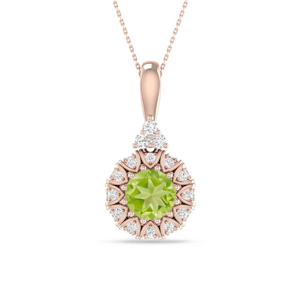 Rose Gold - Peridot