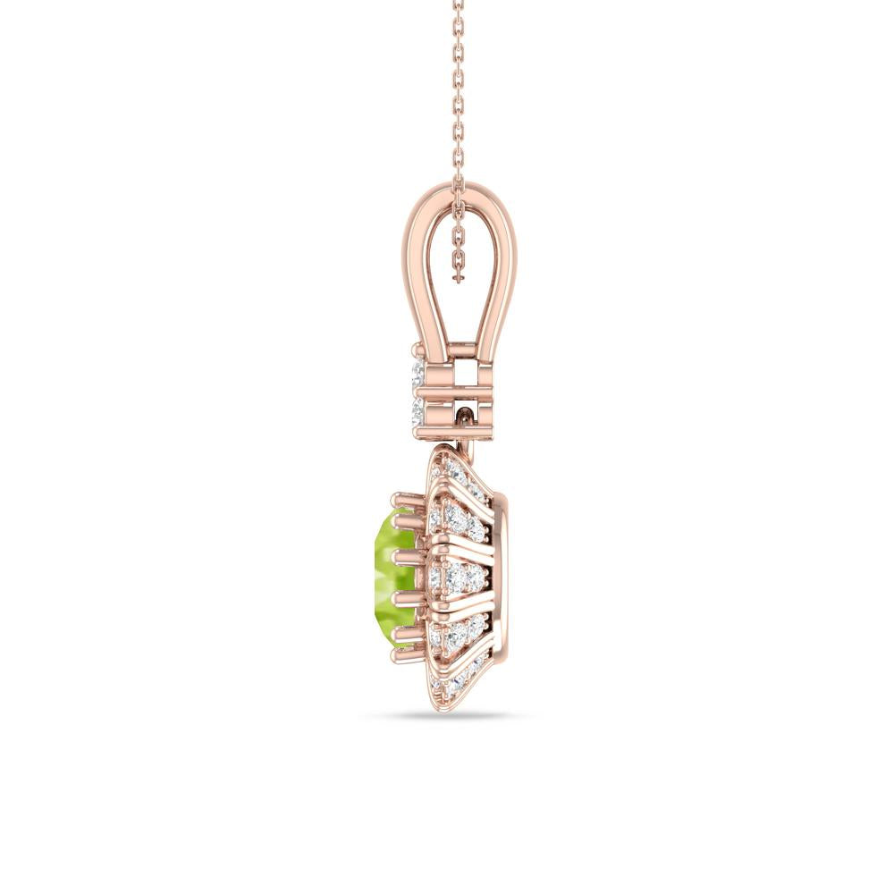 Rose Gold - Peridot