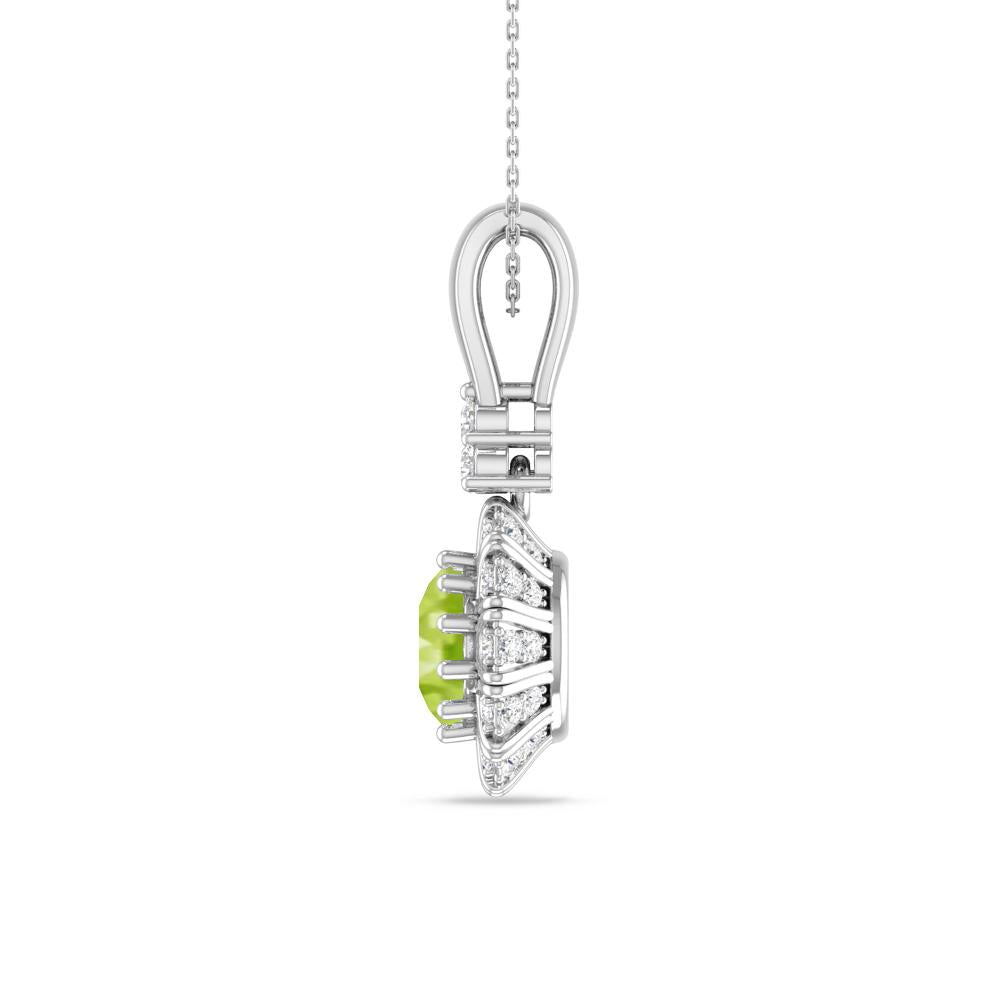 White Gold - Peridot
