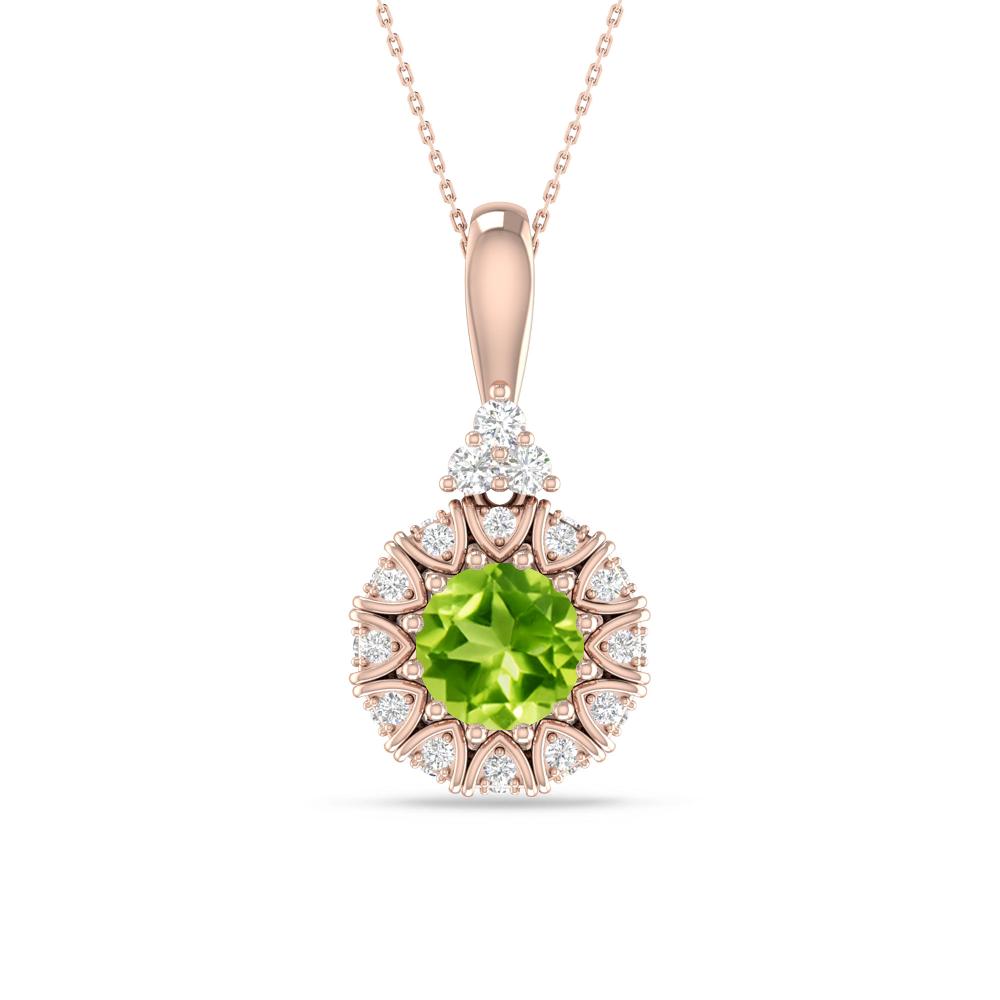 Rose Gold - Peridot