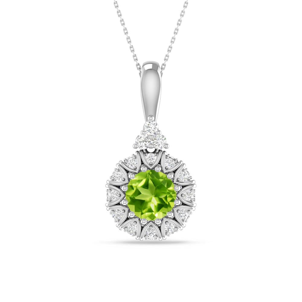 White Gold - Peridot