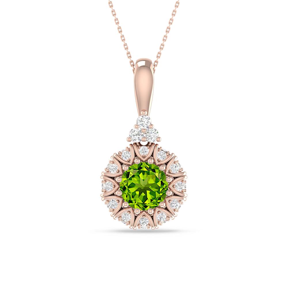 Rose Gold - Peridot