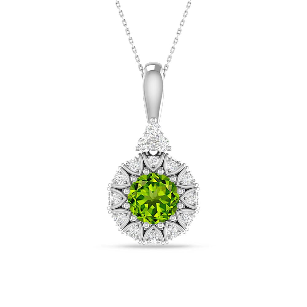 White Gold - Peridot