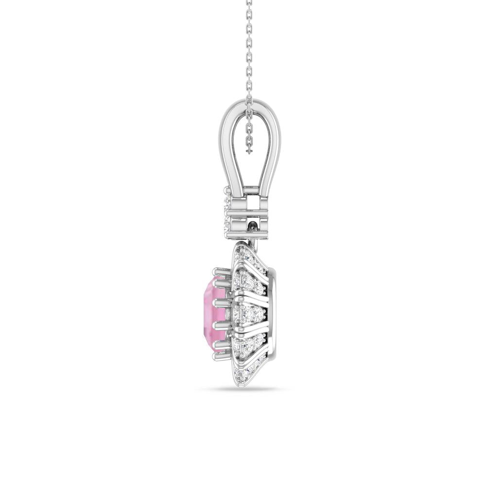 White Gold - Pink Tourmaline