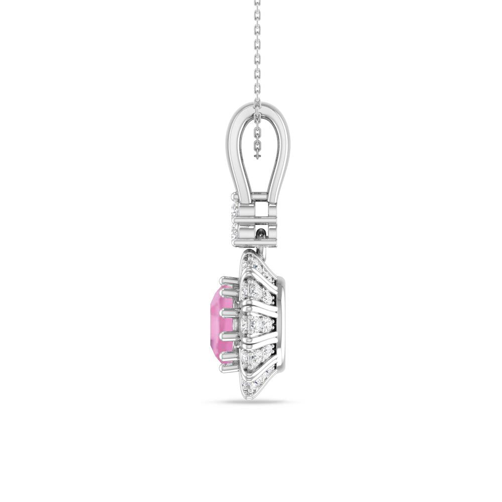 White Gold - Pink Tourmaline