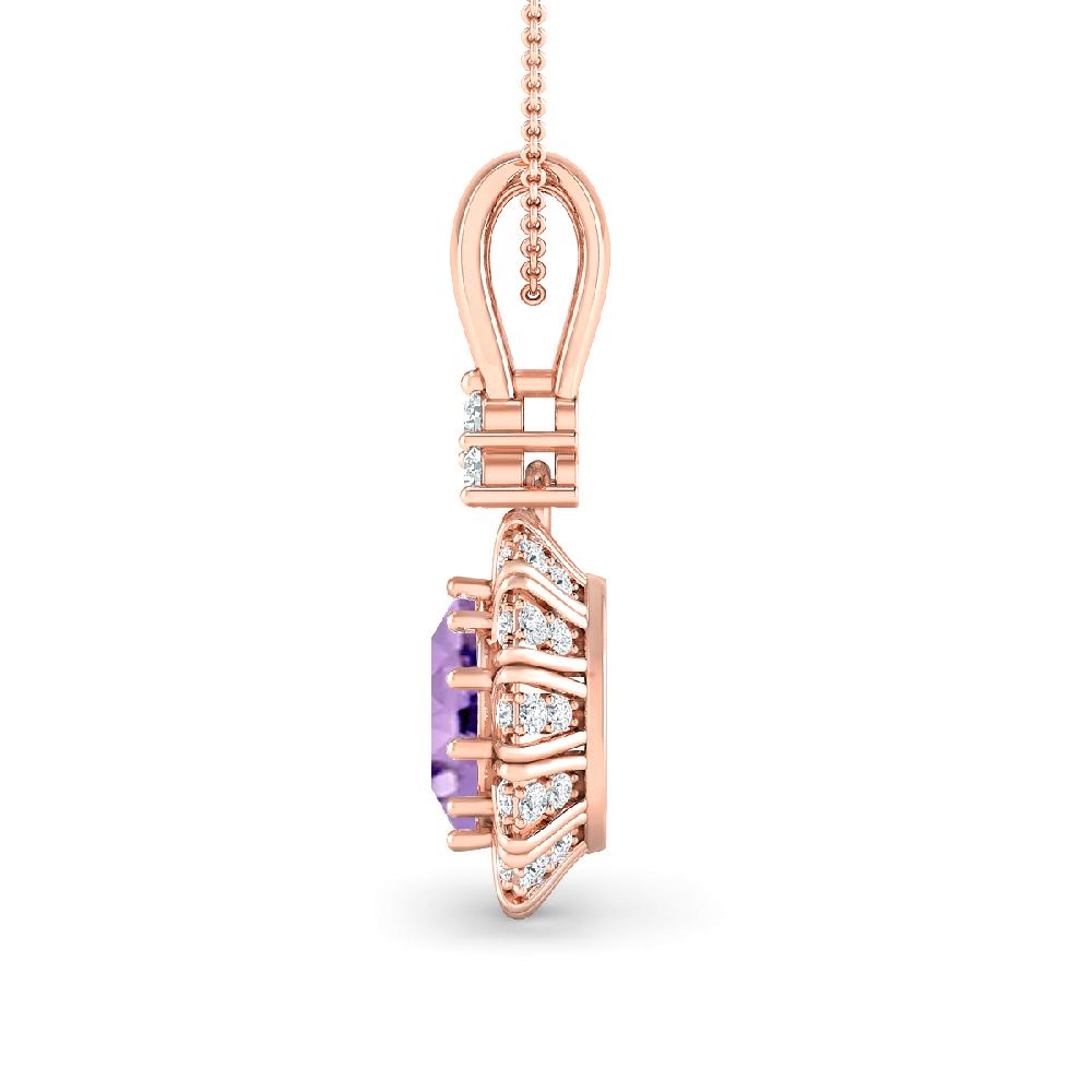 Rose Gold - Amethyst