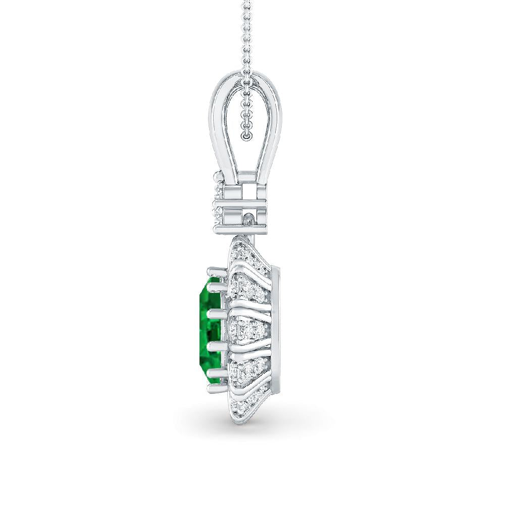 White Gold - Emerald