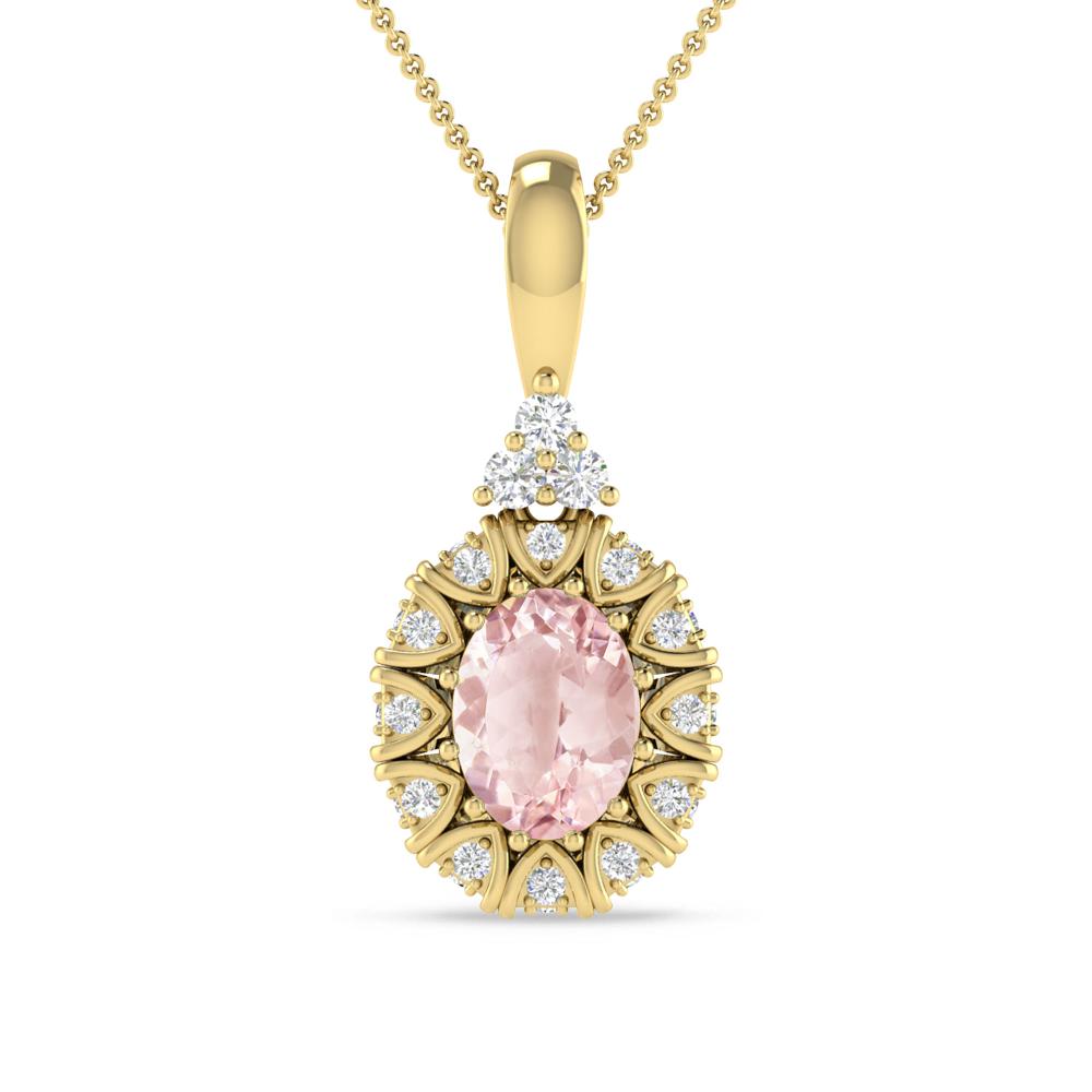 Yellow Gold - Morganite