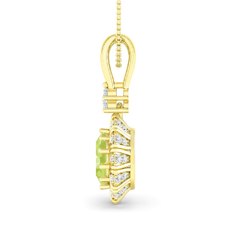 Yellow Gold - Peridot