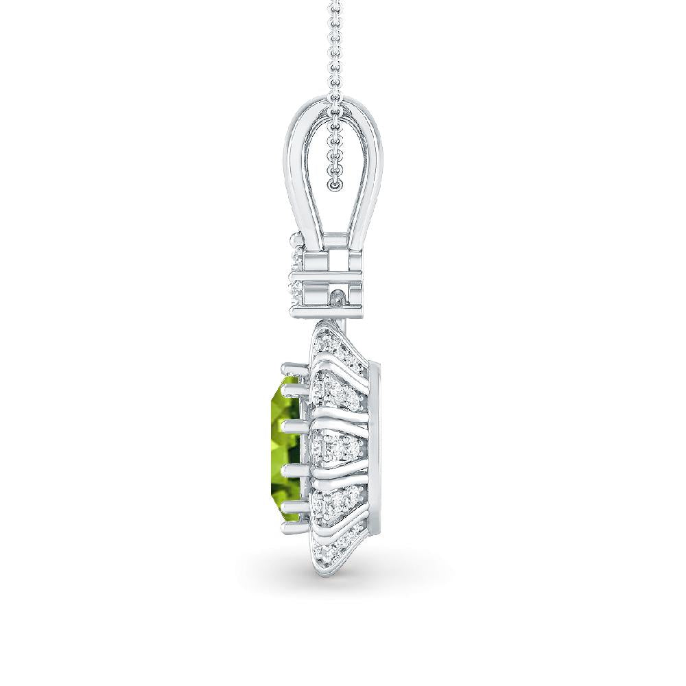 White Gold - Peridot