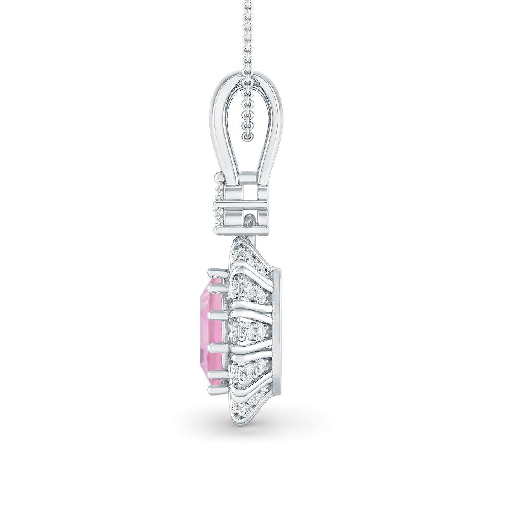 White Gold - Pink Tourmaline