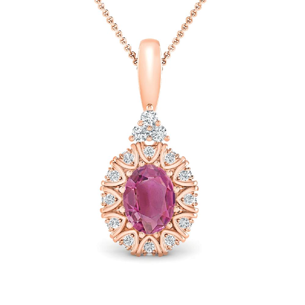 Rose Gold - Pink Tourmaline