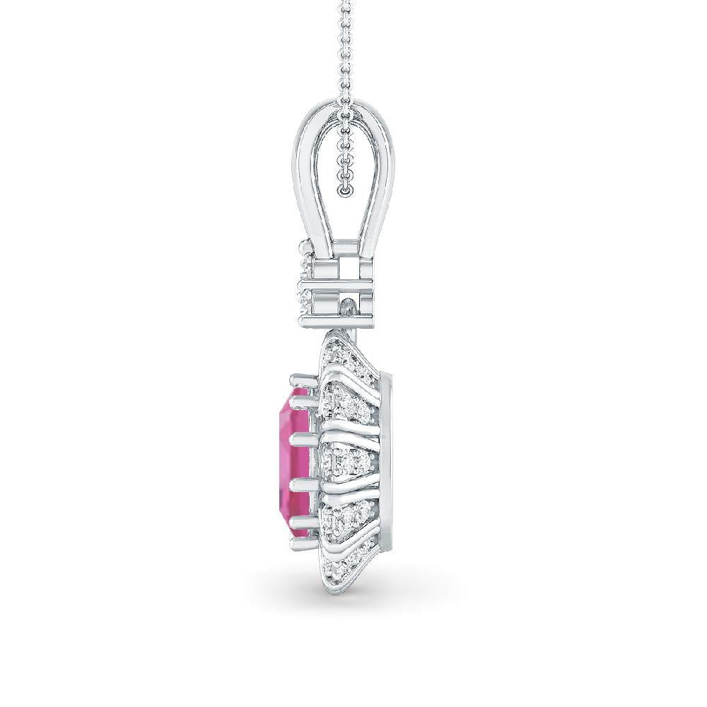 White Gold - Pink Tourmaline