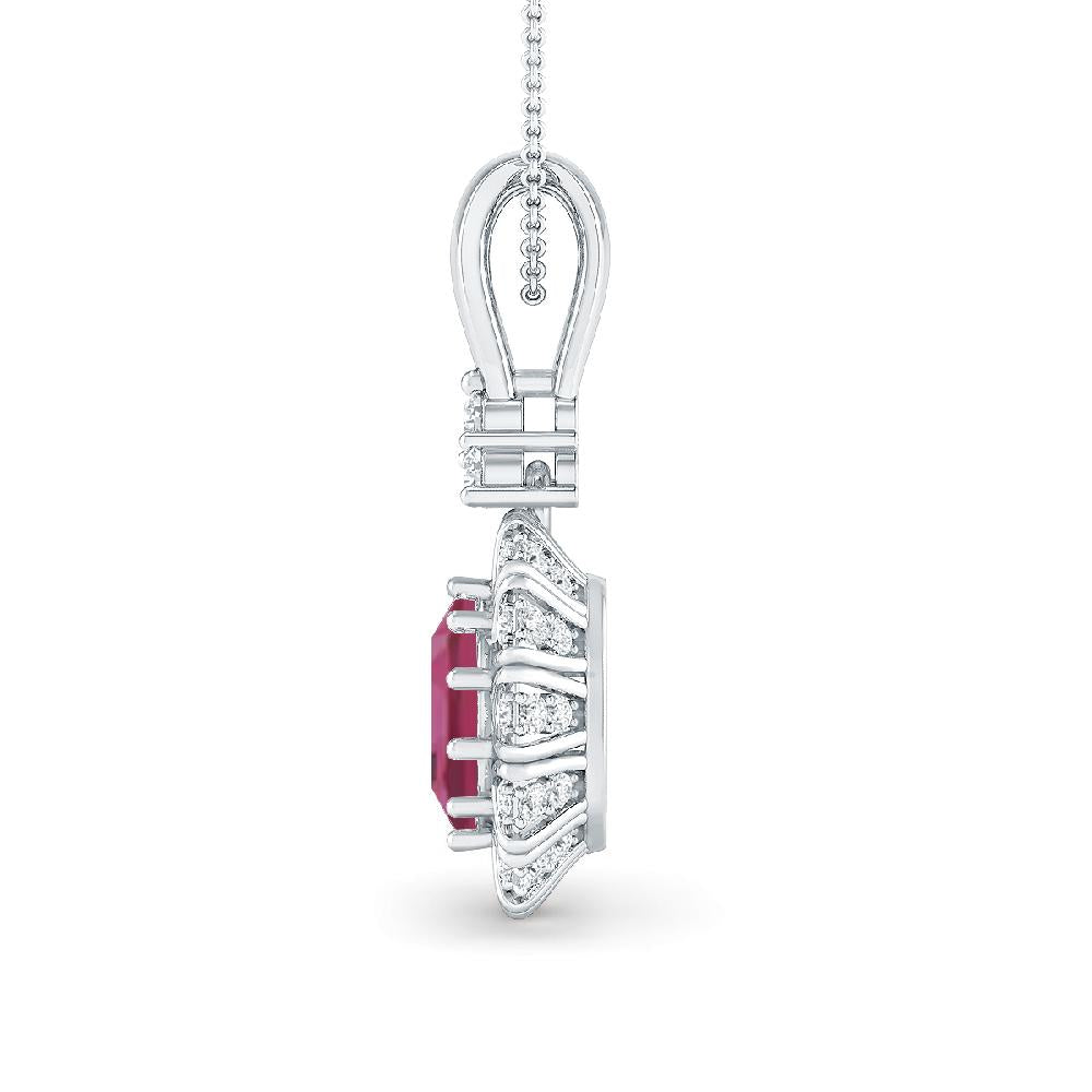 White Gold - Pink Tourmaline