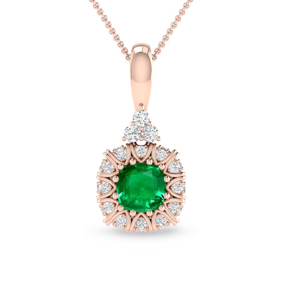 Rose Gold - Emerald