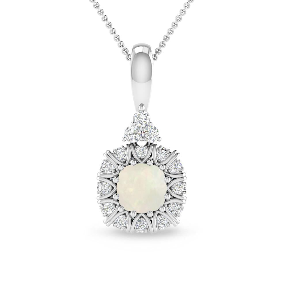 White Gold - Opal
