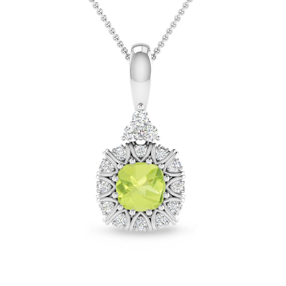 White Gold - Peridot