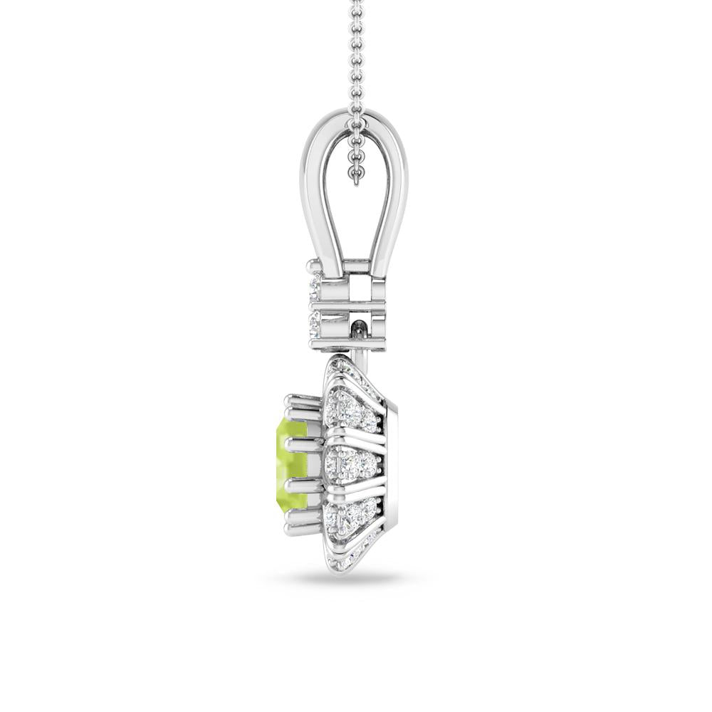 White Gold - Peridot