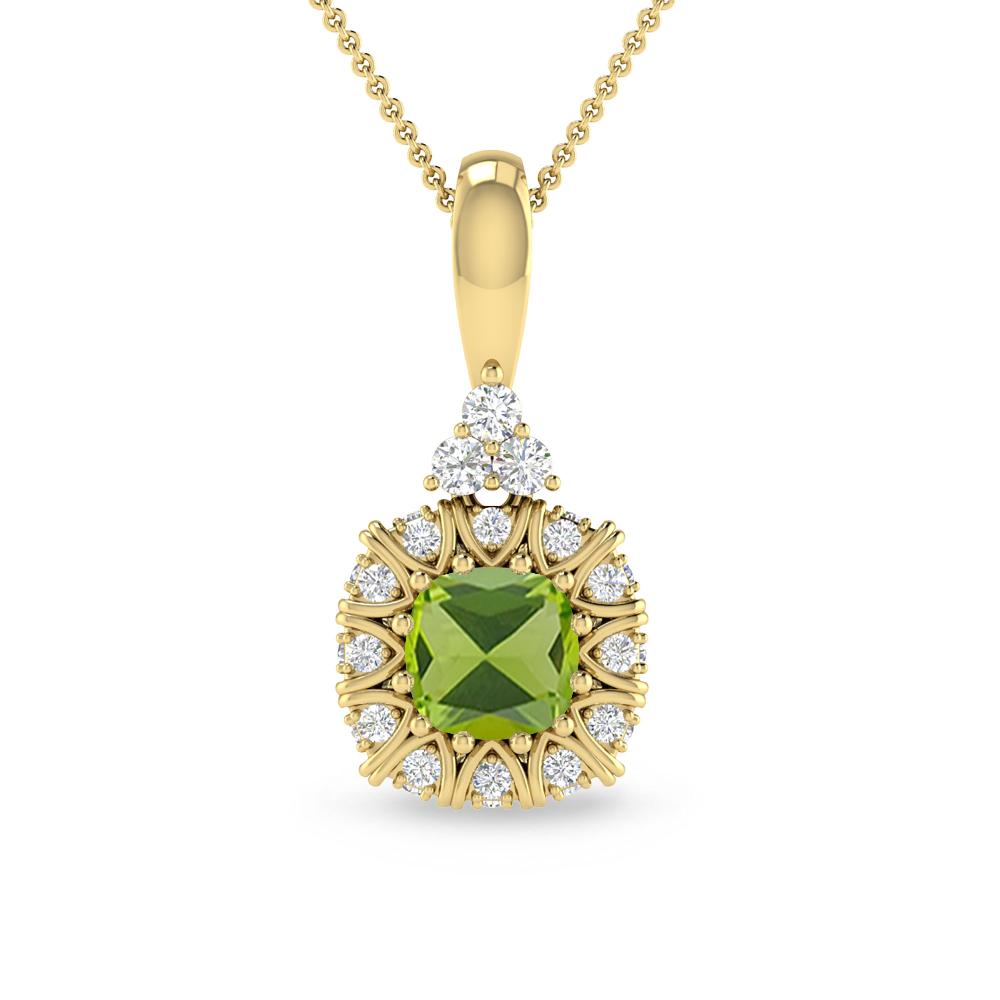 Yellow Gold - Peridot