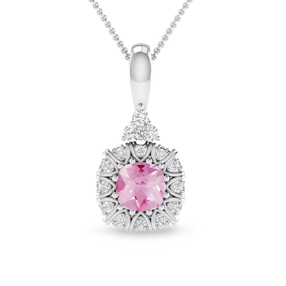 White Gold - Pink Tourmaline