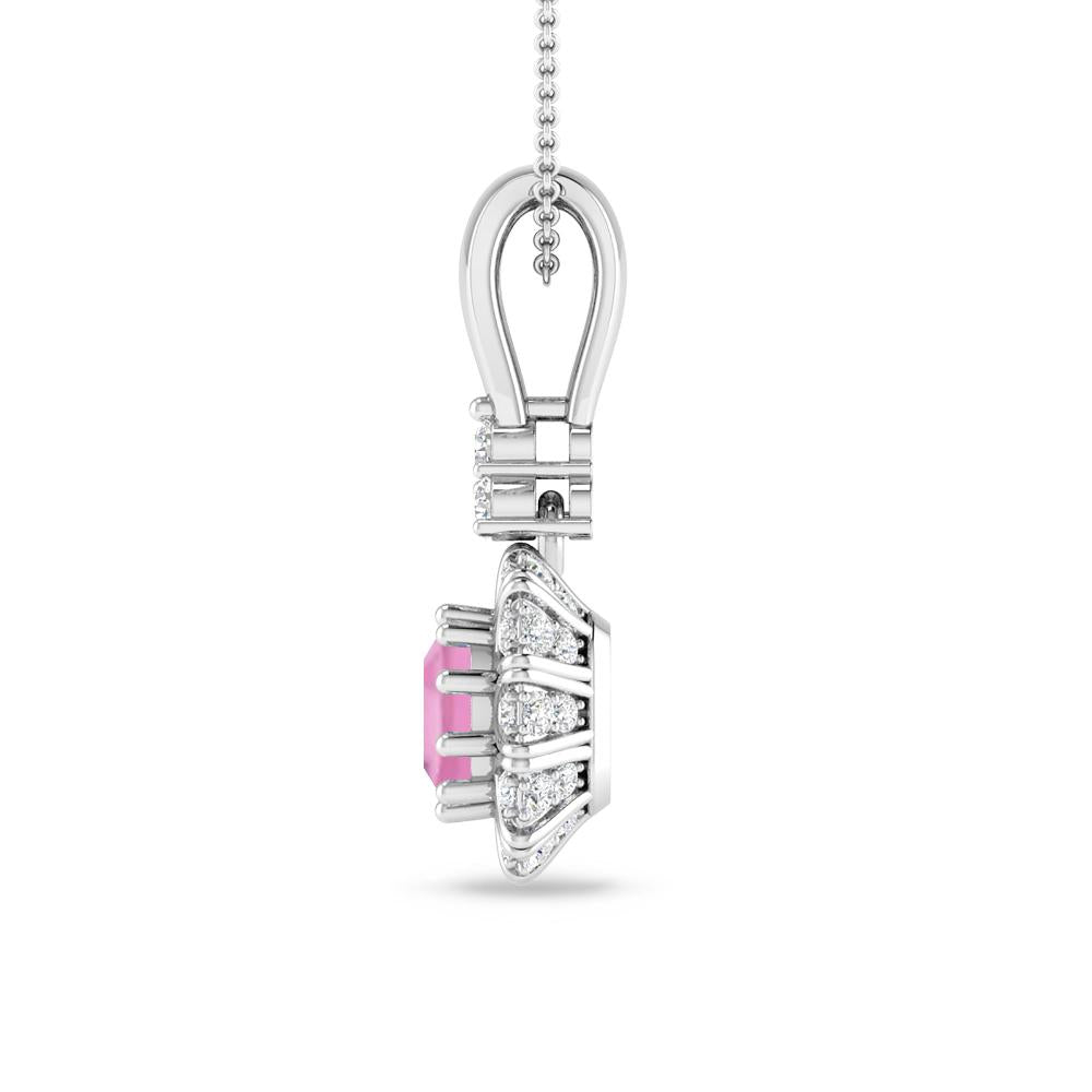 White Gold - Pink Tourmaline