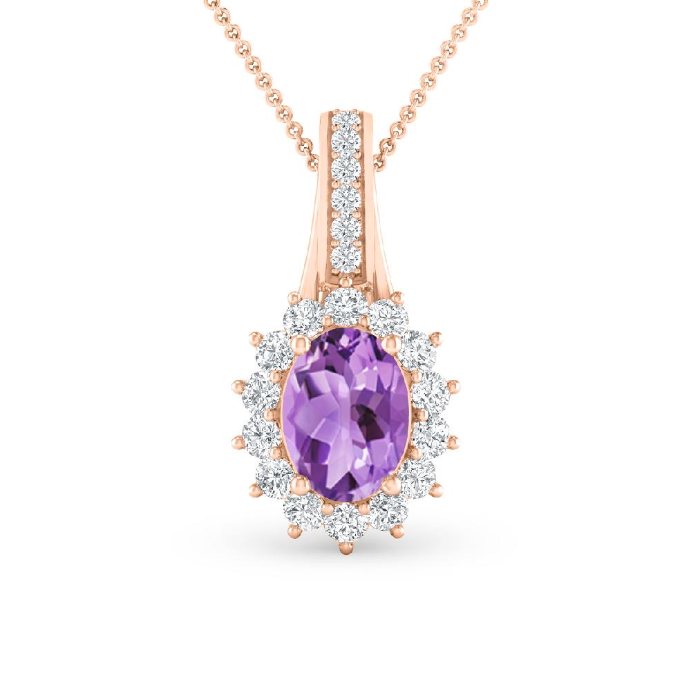 Rose Gold - Amethyst