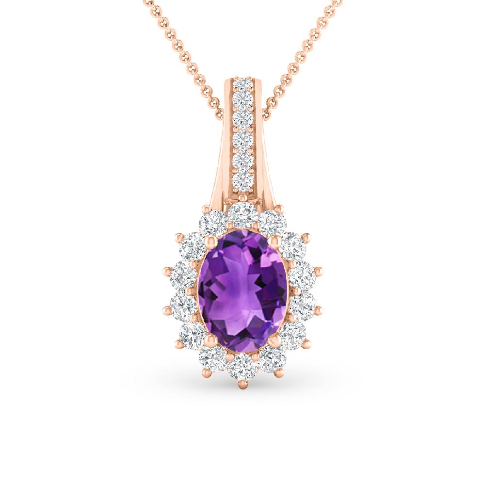 Rose Gold - Amethyst