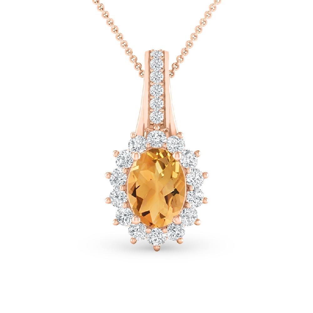 Rose Gold - Citrine