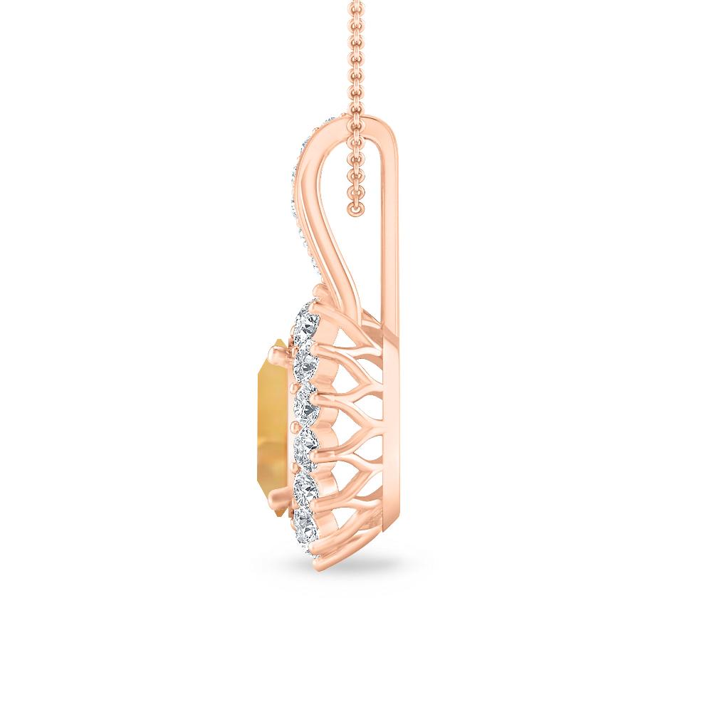 Rose Gold - Citrine