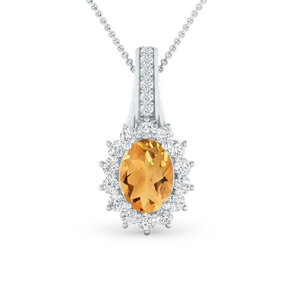 White Gold - Citrine