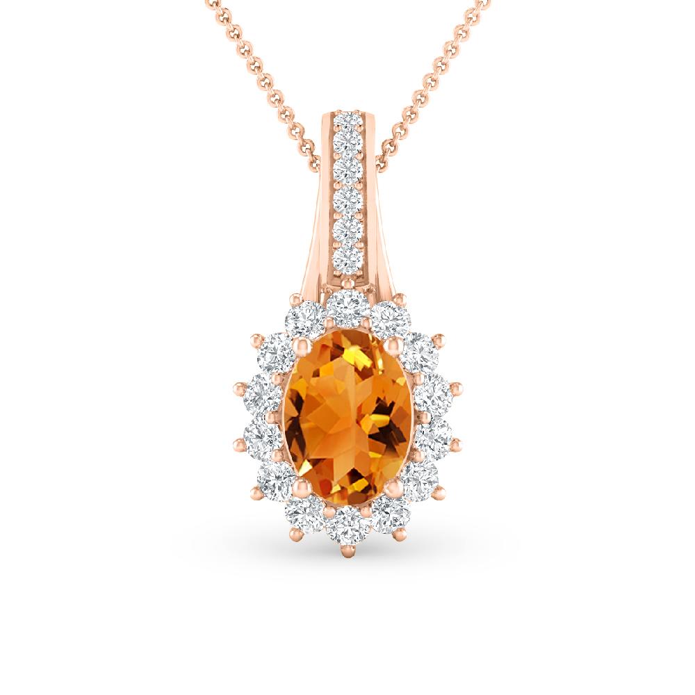 Rose Gold - Citrine