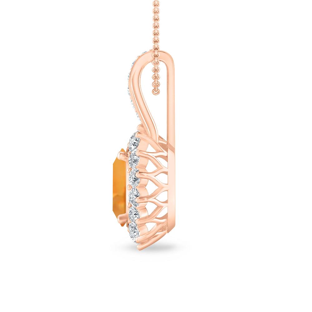 Rose Gold - Citrine