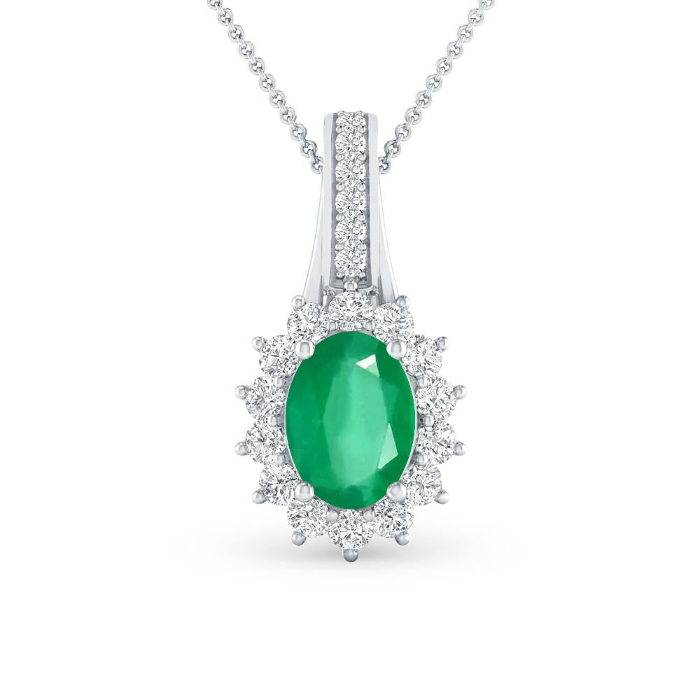 White Gold - Emerald