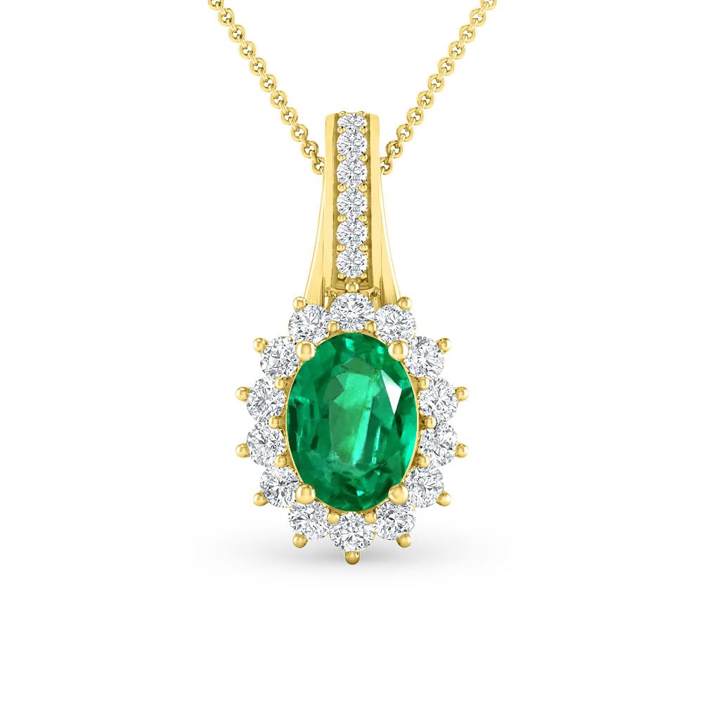 Yellow Gold - Emerald