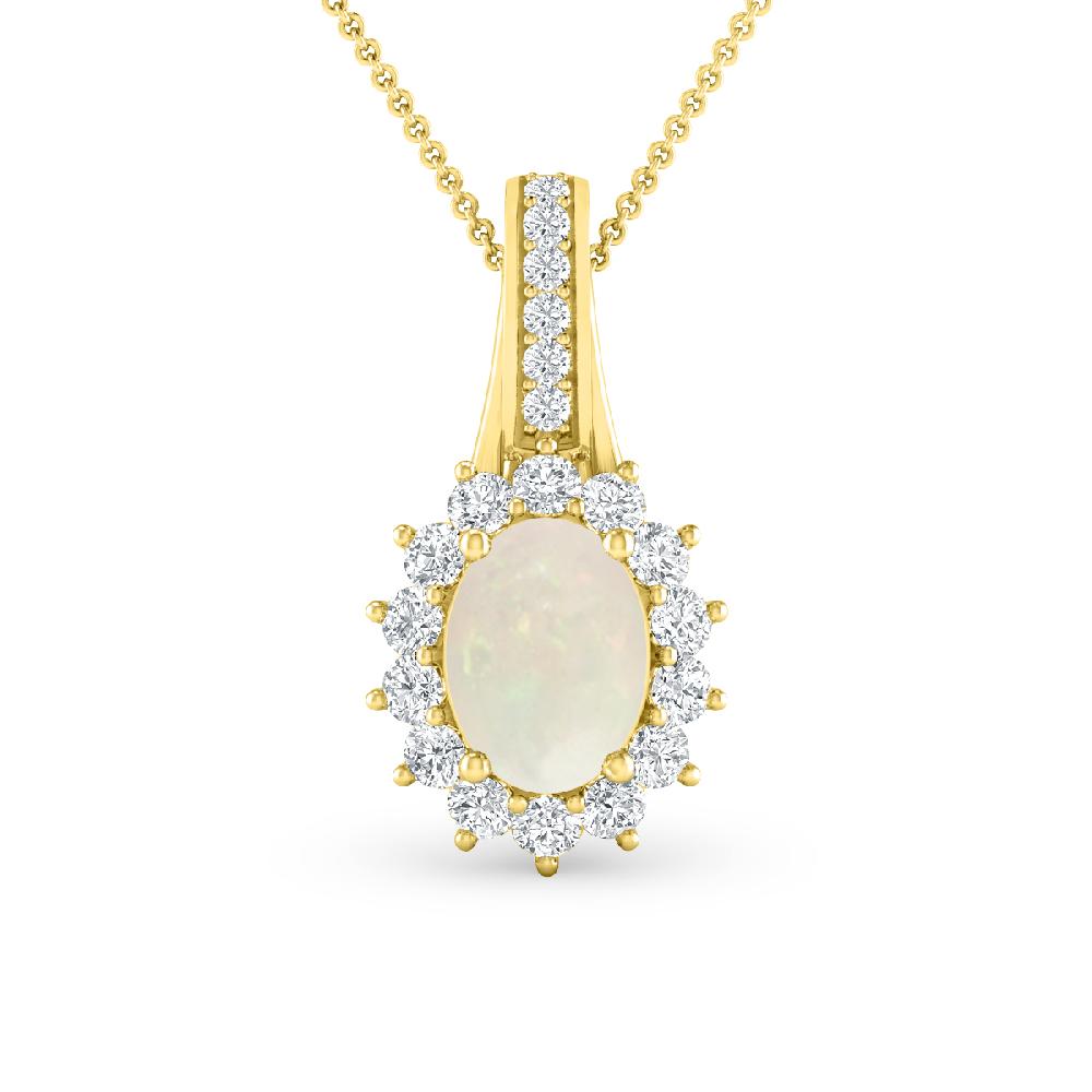 Yellow Gold - Opal