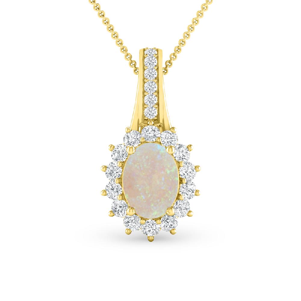 Yellow Gold - Opal