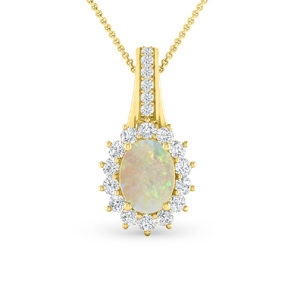 Yellow Gold - Opal