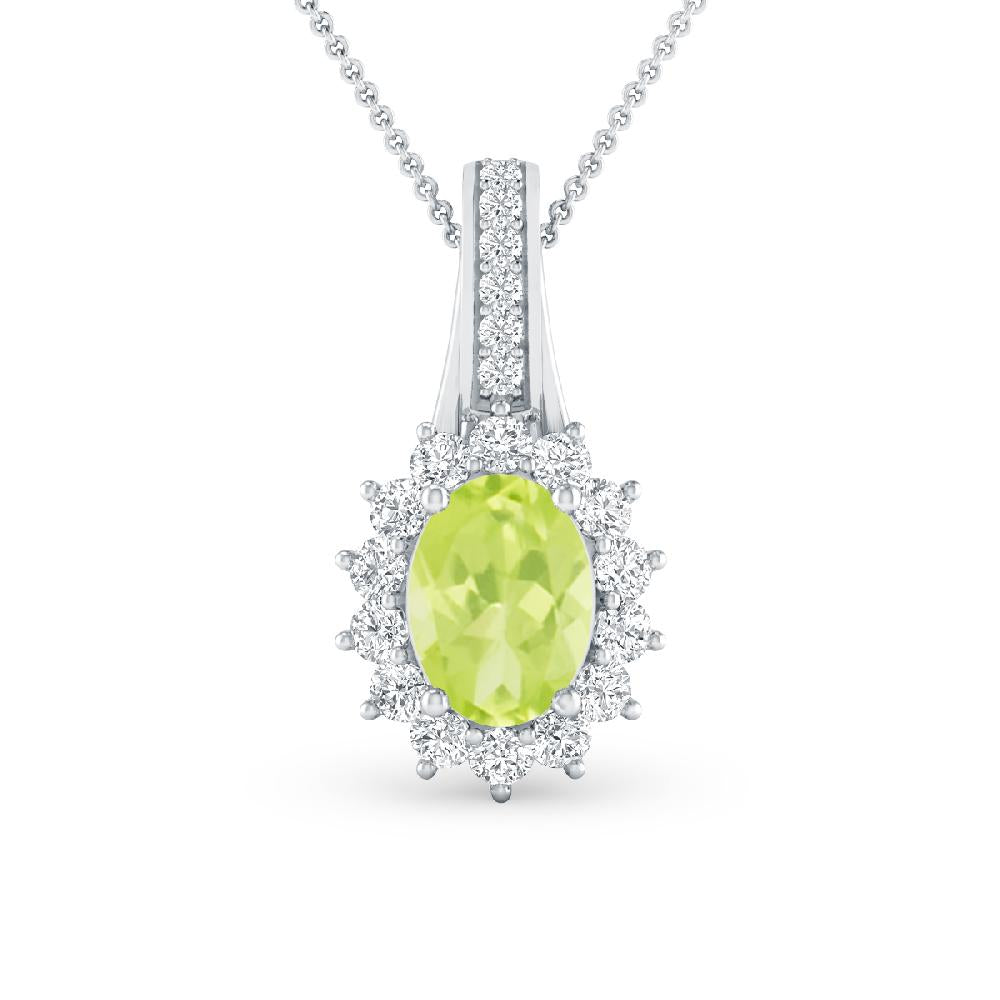 White Gold - Peridot