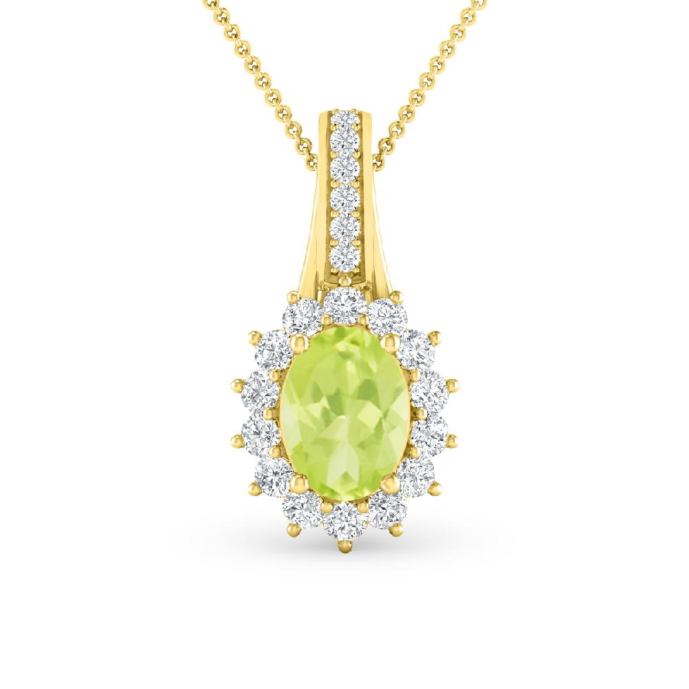 Yellow Gold - Peridot