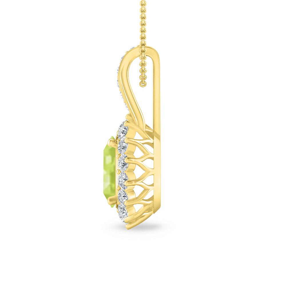 Yellow Gold - Peridot