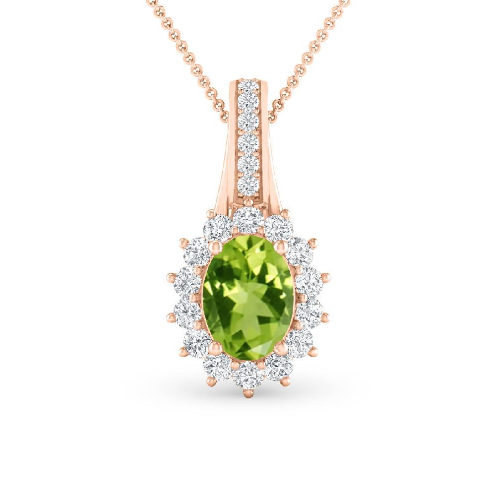 Rose Gold - Peridot